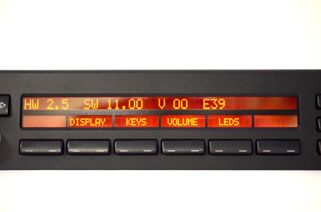 Bmw e39 radio display repair
